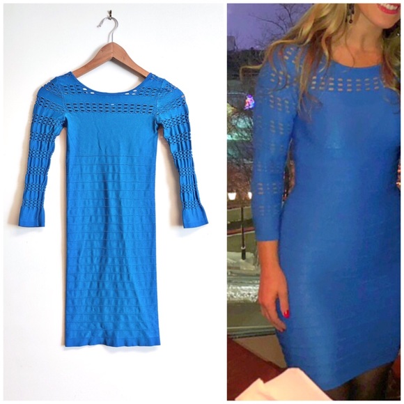 bebe Dresses & Skirts - bebe Bodycon Bandage Dress P/S